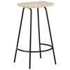 vidaXL Bar Stools 4 pcs Solid Mango Wood