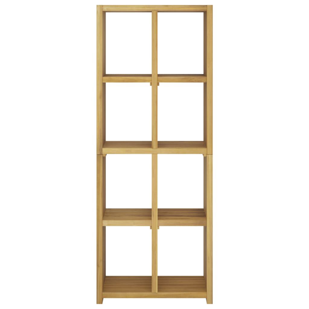 vidaXL Book Cabinet 70x30x180 cm Solid Wood Teak