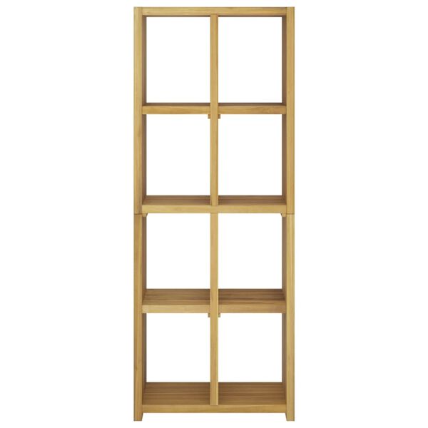 vidaXL Book Cabinet 70x30x180 cm Solid Wood Teak