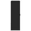 vidaXL Top for Highboard VIKEN Black Engineered Wood