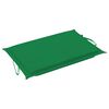 vidaXL Garden Sun Lounger with Cushion Solid Acacia Wood
