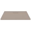 vidaXL Shower Base Tray SMC Brown 90x80 cm