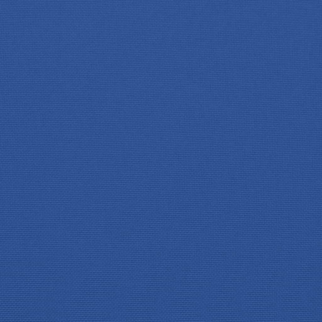 vidaXL Pallet Cushion Royal Blue 120x80x12 cm Fabric