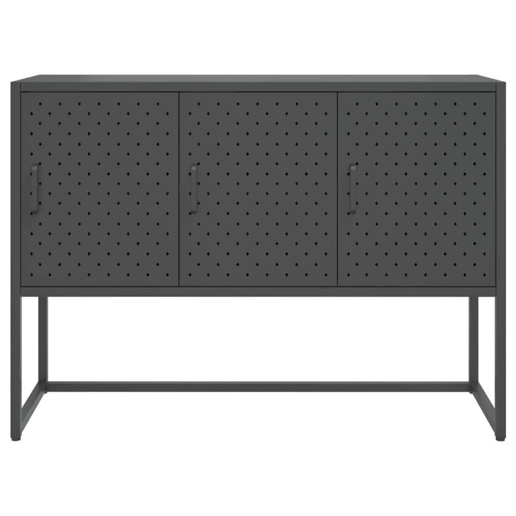 vidaXL Sideboard Anthracite 105x35x75 cm Steel