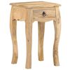 vidaXL Bed Cabinet 28x28x46 cm Solid Mango Wood