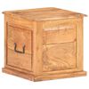 vidaXL Chest 40x40x40 cm Solid Acacia Wood