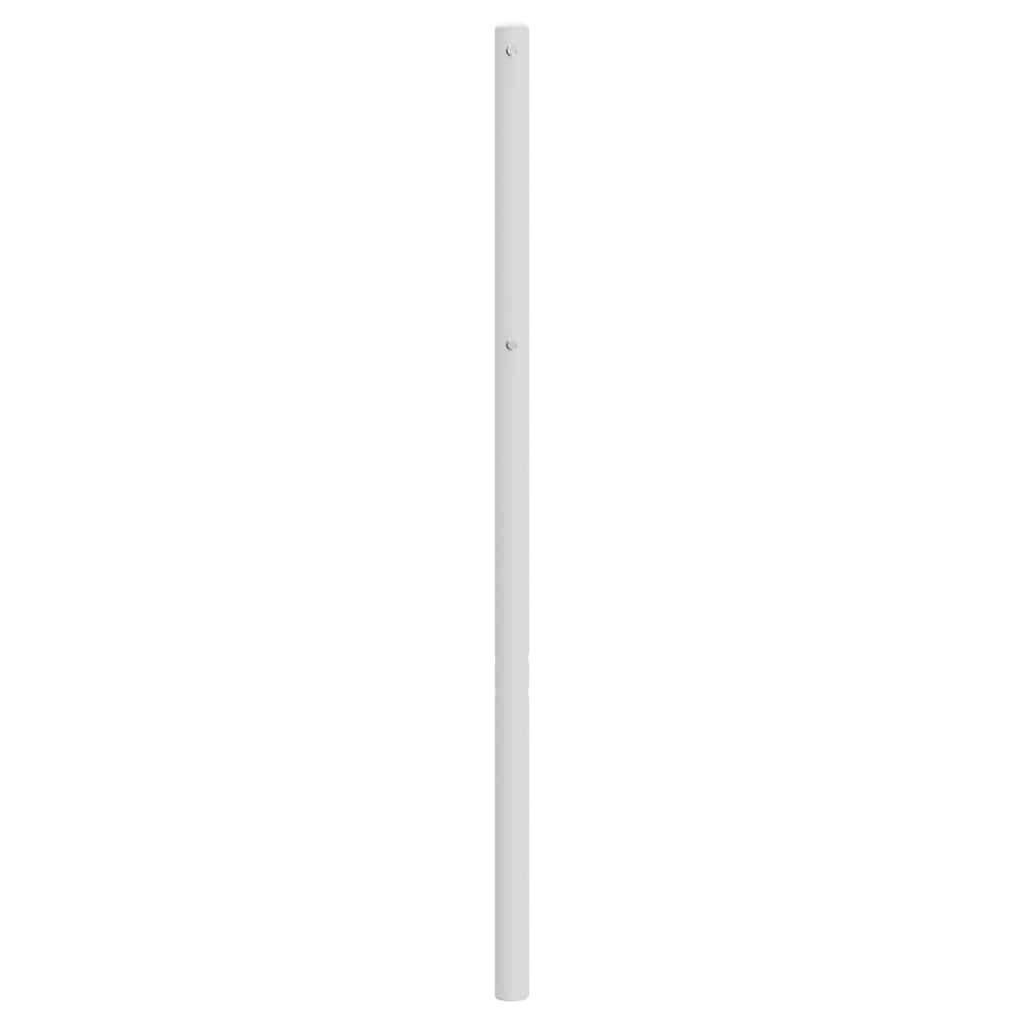 vidaXL Metal Headboard White 180 cm