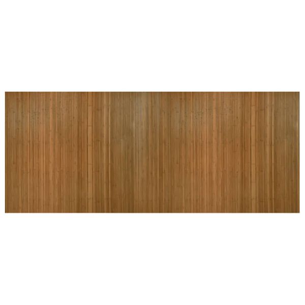 vidaXL Room Divider Brown Width 400 cm Height 165 cm Bamboo