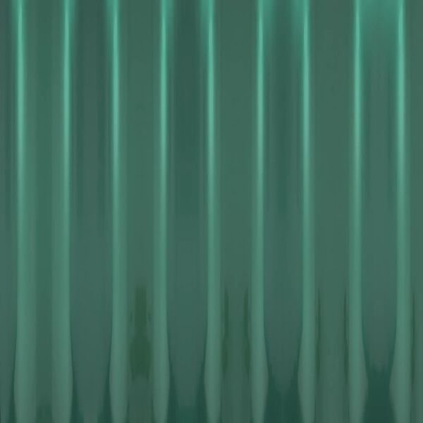 vidaXL Roof Panels 12 pcs Powder-coated Steel Green 60x36 cm