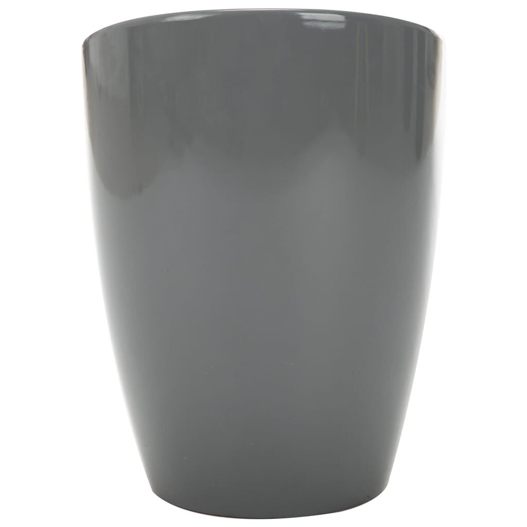 vidaXL Storage Stool Grey Faux Leather
