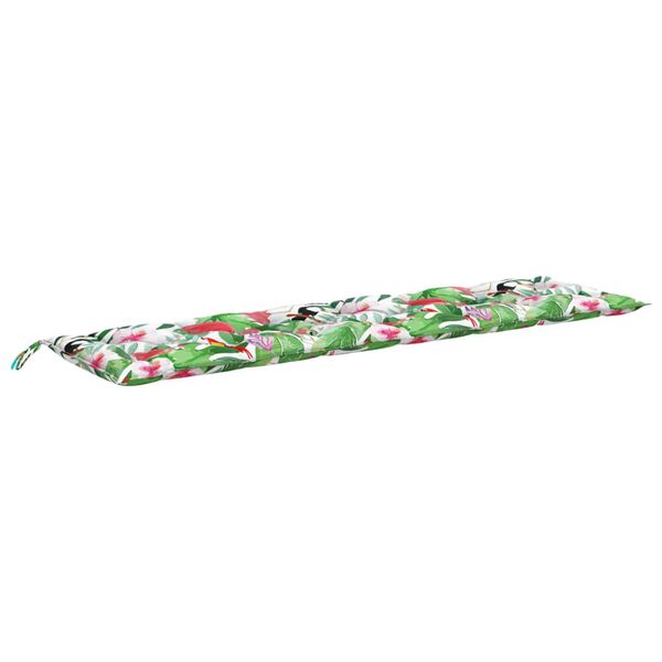 vidaXL Garden Bench Cushion Multicolour 200x50x7 cm Fabric