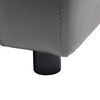 vidaXL Dog Sofa Grey 80x50x40 cm Faux Leather
