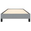 vidaXL Bed Frame without Mattress Light Grey 100x203 cm Twin XL Fabric