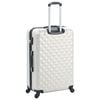 vidaXL Hardcase Trolley Set 3 pcs Bright Silver ABS
