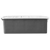 vidaXL Assortment Boxes 2 pcs with Removable Dividers 360x250x85 mm PP