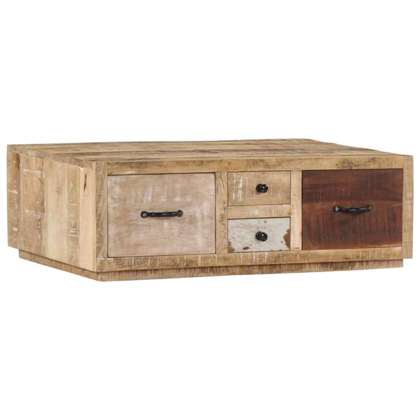 vidaXL Coffee Table 90x60x30 cm Solid Mango Wood