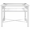 vidaXL Washing Machine Pedestal with Pull-Out Shelf White