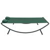 vidaXL Outdoor Lounge Bed Fabric Green