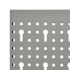 vidaXL Wall-mounted Peg Boards 3 pcs 40x58 cm Steel