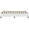 vidaXL Bed Frame without Mattress White Full Faux Leather (US Only)