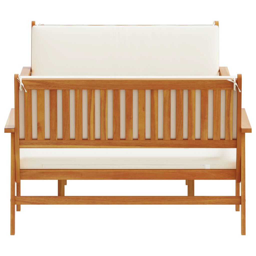 vidaXL Garden Sofa Set 3 pcs Brown 75 x 45 x 38cm Solid Acacia wood