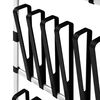 vidaXL Telescopic Shoe Rack with Rods Aluminium