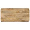 vidaXL Dining Table 112x52x76 cm Solid Wood Mango