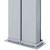 vidaXL Retractable Side Awning Black 117x1200 cm