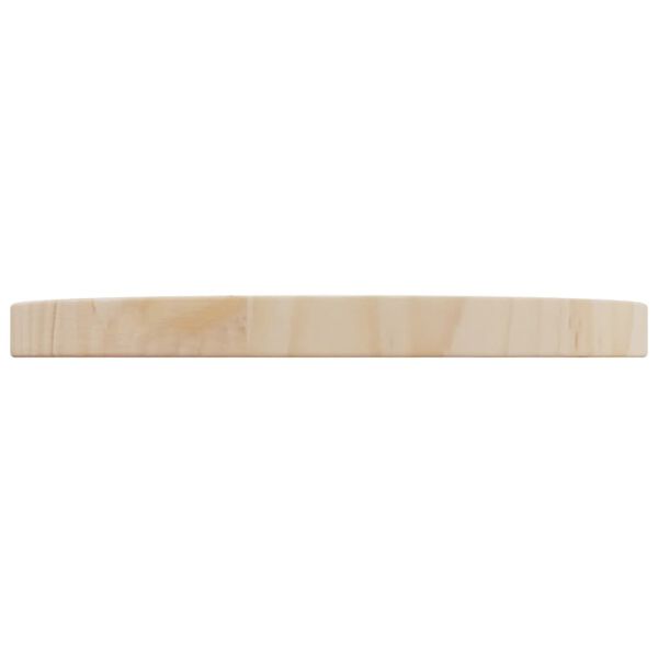vidaXL Table Top Ø30x2.5 cm Solid Wood Pine