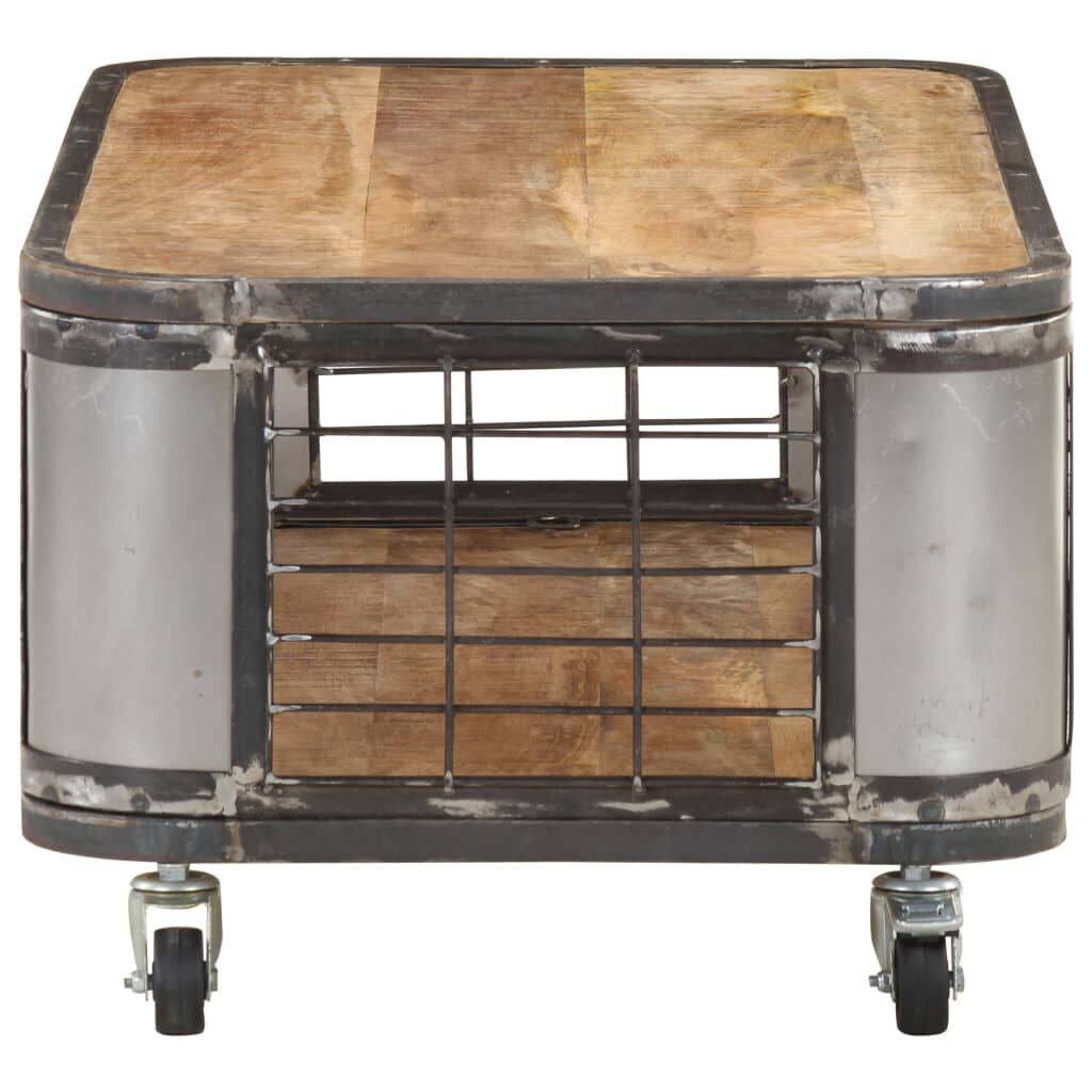 vidaXL Coffee Table 100x50x35 cm Solid Mango Wood