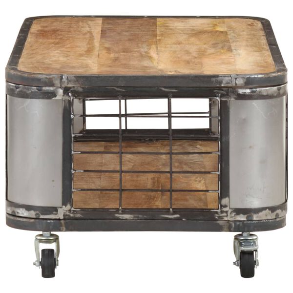 vidaXL Coffee Table 100x50x35 cm Solid Mango Wood
