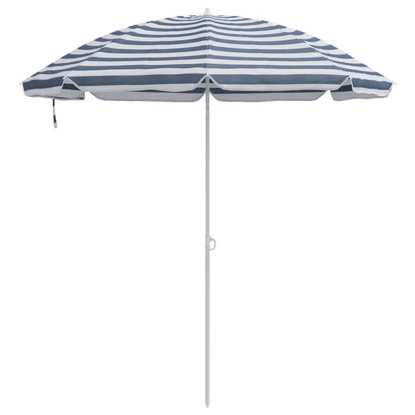 vidaXL Beach Parasol Blue 300 cm