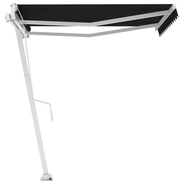 vidaXL Freestanding Automatic Awning 300x250 cm Anthracite
