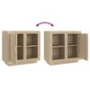 vidaXL Sideboard Sonoma Oak