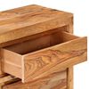 vidaXL Drawer Cabinet 60x33x75 cm Solid Wood Acacia