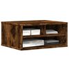 vidaXL Printer Stand Smoked Oak 49x40x22,5 cm Engineered Wood