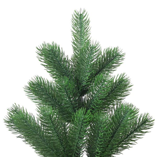 vidaXL Nordmann Fir Artificial Christmas Tree Green 180 cm