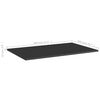 vidaXL Bookshelf Boards 4 pcs High Gloss Black 80x50x1.5 cm Engineered Wood