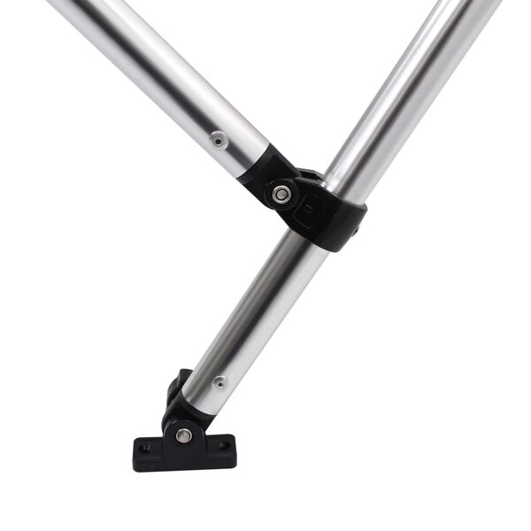 vidaXL 3 Bow Bimini Top Anthracite 183x160x137 cm