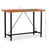 vidaXL Bar Set 7 Pieces Solid Acacia and Reclaimed Wood