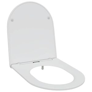 vidaXL Quick Release Toilet suitable for Seat White 44 x 36.4 x 3.4 cm