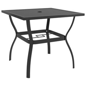 vidaXL Garden Table Anthracite 81.5x81.5x72 cm Steel