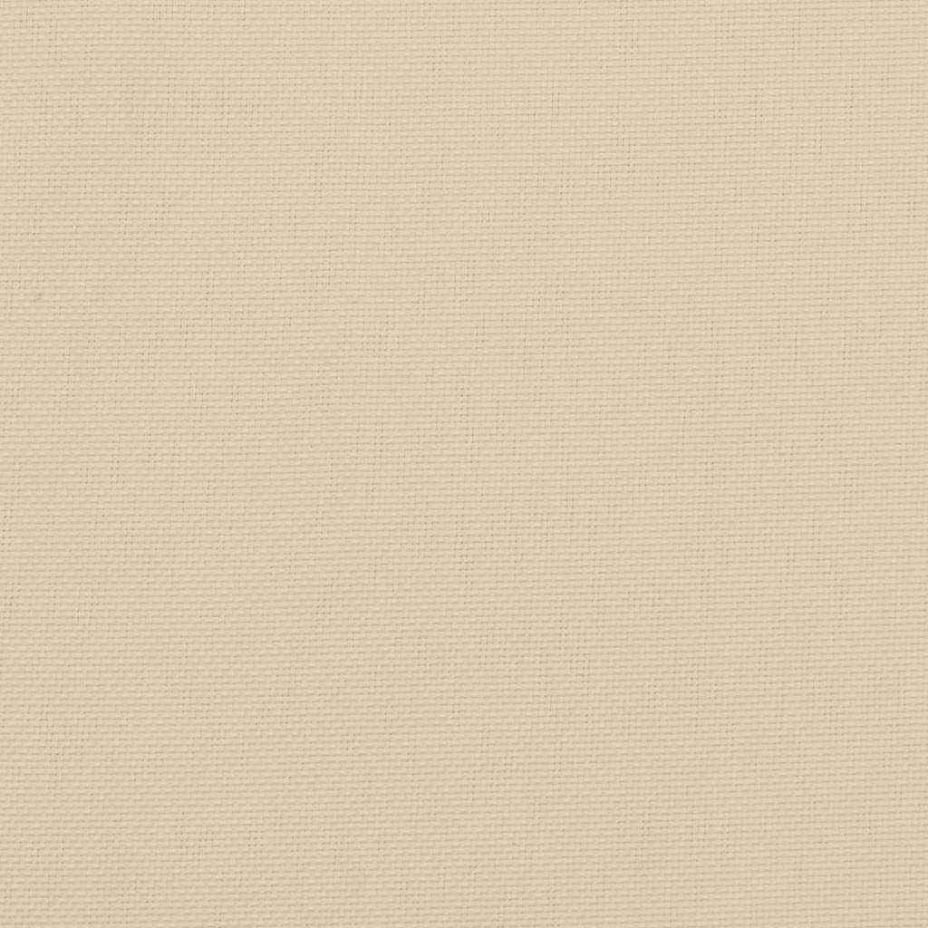 vidaXL Garden Bench Cushion Beige 200x(50+50)x7cm Oxford Fabric