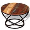vidaXL Coffee Table Solid Reclaimed Wood 60x60x40 cm
