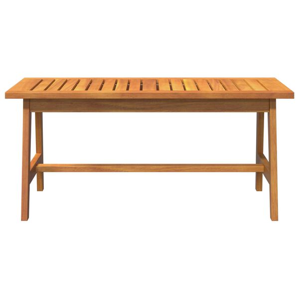 vidaXL Coffee Table Brown Solid Acacia wood