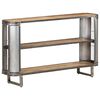 vidaXL Sideboard 120x30x73 cm Solid Mango Wood