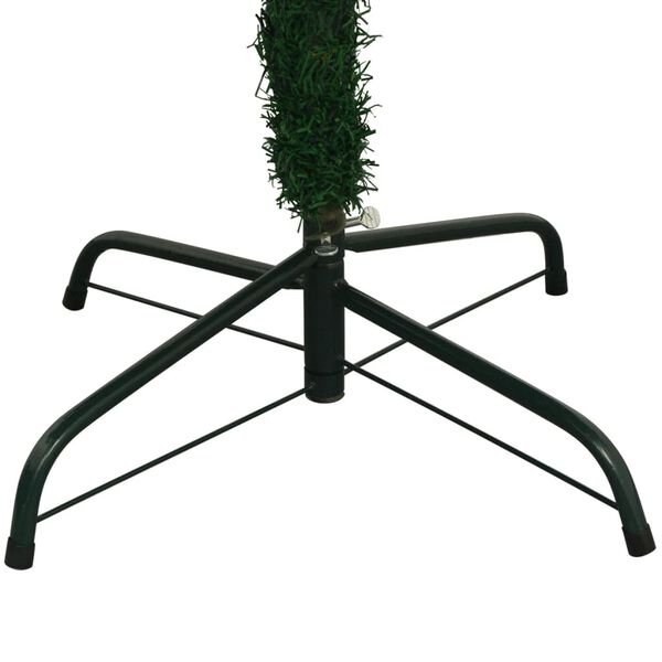 vidaXL Artificial Pre-lit Christmas Tree L 240 cm Green
