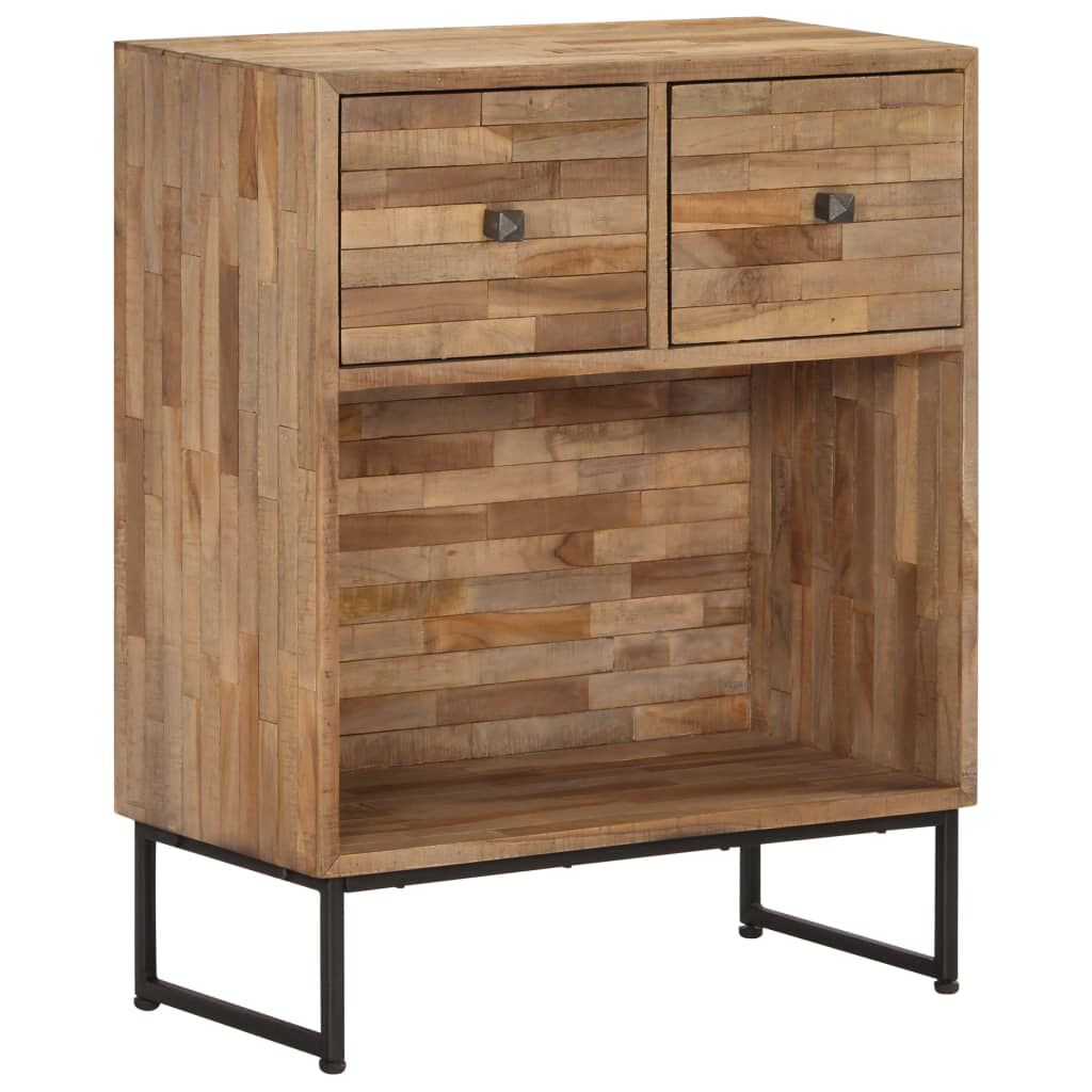 vidaXL Sideboard Reclaimed Teak Wood 60x30x75 cm
