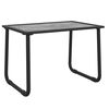 vidaXL 4 Piece Garden Lounge Set with Cushions Anthracite Steel
