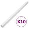 vidaXL Cable Trunking 60x40 mm 10 m PVC